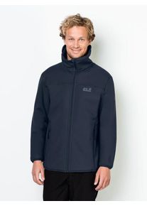 Jack Wolfskin, Herren Softshelljacke 'ROCKWALL MEN', Nachtblau