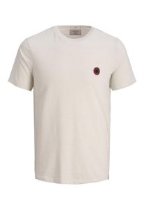 Jack & Jones JACK & JONES, Herren T-Shirt, Beigemeliert