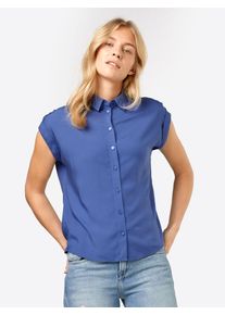 Tom Tailor, Damen Bluse, Blau