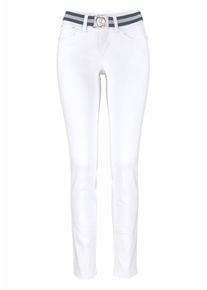 Tom Tailor Polo Team, Damen Röhrenjeans, Offwhite