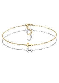 Elli, Damen Armband, Gold / Silber