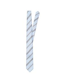 Selected Homme, Herren Krawatte, Hellblau / Grau