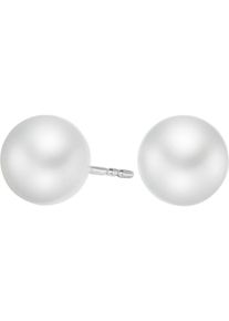 Christ, Damen Ohrstecker '84676543', Silber / Perlweiß