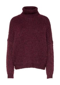 Only, Damen Pullover, Weinrot