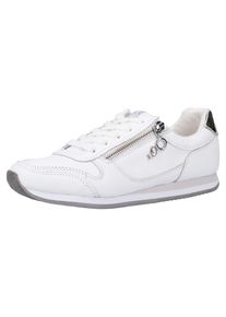 s.Oliver BLACK LABEL, Damen Sneaker, Silber / Wei&szlig;