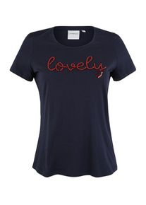 JUNAROSE, Damen Shirt 'Jasine SS Roxy', Navy