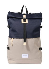 Sandqvist, Damen Rucksack 'BERNT', Beige / Blau