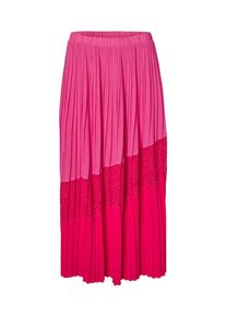 Pieces, Damen Rock, Pink / Cranberry