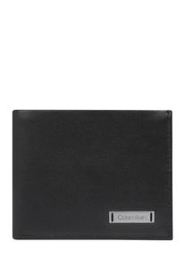 Calvin Klein, Herren Poertemonnaie 'SMOOTH', Schwarz