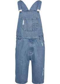 Urban Classics, Herren Short 'Dungaree ', Blau