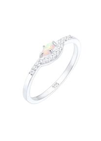 Elli, Damen Ring 'Opal', Silber