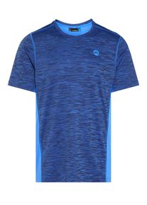J. Lindeberg J.Lindeberg, Herren 'Curved Run melange' T-Shirt, Hellblau / Blaumeliert