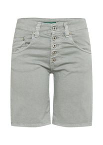 PLEASE, Damen Jeans Shorts 'P88A', Grau