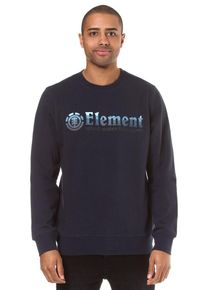 Element, Herren Horizontal Fill Crew Sweatshirt, Navy