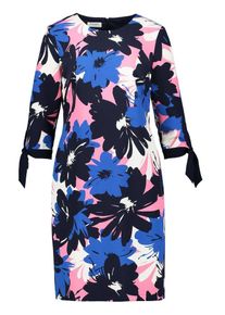 Gerry Weber, Damen Kleid, Blau / Nachtblau / Rosa / Weiß