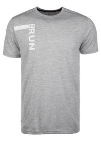 Under Armour, Herren Laufshirt 'Run Tall Graphic', Grau