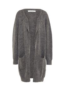 MOSS COPENHAGEN, Damen Strickjacke 'Vouge Mohair', Dunkelgrau