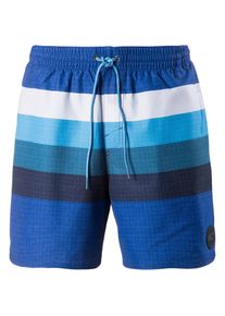 O`Neill O'NEILL, Herren Badeshorts 'Mid Vert', Blau / Nachtblau / Neonblau / Wei&szlig;