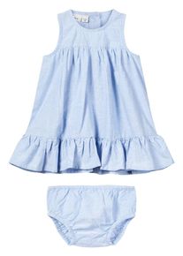 name it, Mädchen Baumwollunterhose und Kleid, Hellblau