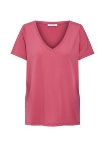 Pieces, Damen Shirt 'Lucy Noos', Dunkelpink