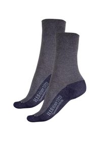 H.I.S. H.I.S, Damen Komfortsocken, Nachtblau / Blaumeliert / Grau / Graumeliert
