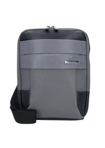 Samsonite, Herren Umhängetasche 'Spectrolite 2.0 Flat Tablet', Grau / Schwarz