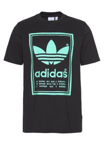 adidas originals, Herren T-Shirt 'Vintage Tee', Jade / Schwarz