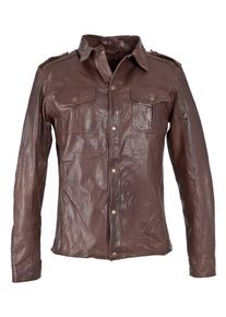 Mustang, Herren Lederjacke 'Knox', Braun