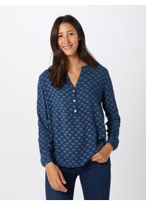 Zwillingsherz, Damen Bluse 'Marine Hearts', Marine