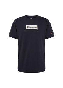 Champion Authentic Athletic Apparel, Herren T-Shirt, Dunkelblau / Weiß