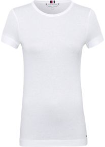 Tommy Hilfiger, Damen T-Shirt 'Essential', Wei&szlig;