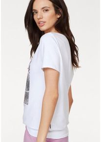 Venice Beach, Damen Venice Beach Shirt 'Rita 04' mit Bund, Weiß