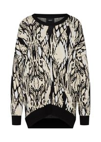 Object, Damen Pullover, Beige / Schwarz
