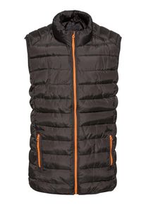 Only & Sons Only & Sons, Herren Steppjacke 'onsLINER', Orange / Schwarz