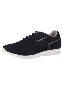 Bugatti, Herren Sneaker 'Baker', Dunkelblau / Grau / Wei&szlig;