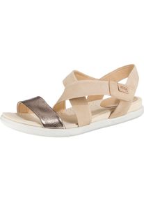 Ecco, Damen Sandalen, Camel / Rosé