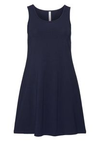 sheego Casual, Damen Jerseykleid, Marine