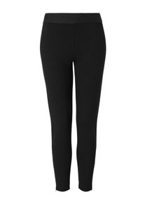 Hallhuber, Damen Jersey-Leggings, Schwarz