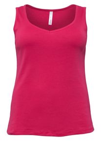 sheego Basic, Damen Top, Pink