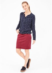 s.Oliver RED LABEL, Damen Bluse, Marine / Weiß