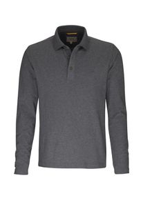 Camel Active, Herren Polo-Shirt, Dunkelgrau