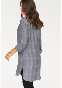 Boysen's BOYSEN'S, Damen Longbluse, Grau