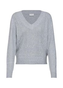 Vila, Damen Pullover 'VIARMA', Hellgrau