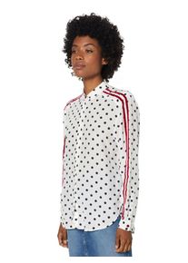 BOSS, Damen Bluse 'Empoi', Wei&szlig;