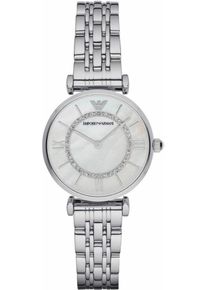Emporio Armani, Herren Armbanduhr 'AR1908', Silber