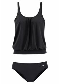 Lascana, Damen Tankini, Schwarz