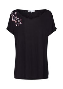 ABOUT YOU, Damen Shirt 'Elea', Schwarz