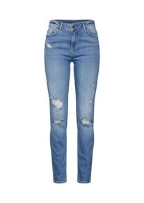 Noisy may, Damen Jeans 'NMKIM NR ANTIFIT FOLDUP JEANS', Blue Denim