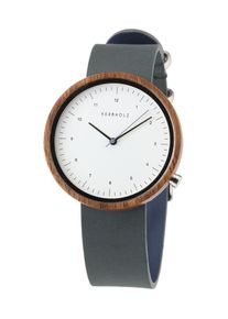 KERBHOLZ, Herren Uhr 'Heinrich', Blau / Braun