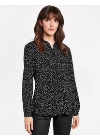 Gerry Weber, Damen Bluse, Schwarz / Weiß